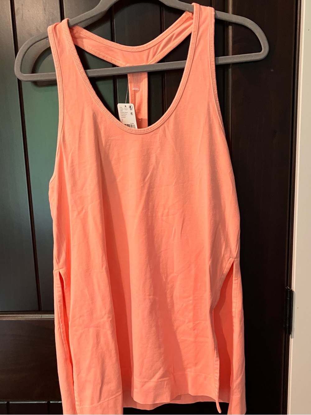 NWT Free People Movement Hot Shot Bare It All Set in Pastel Peach - Picture 7 of 9